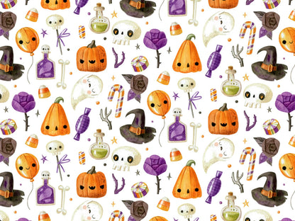 stoff-jersey-baumwolle-baumwolljersey-herbst-halloween-suesses-saures-trick-or-treat-kuerbis-gespenst-geist-bunt-2