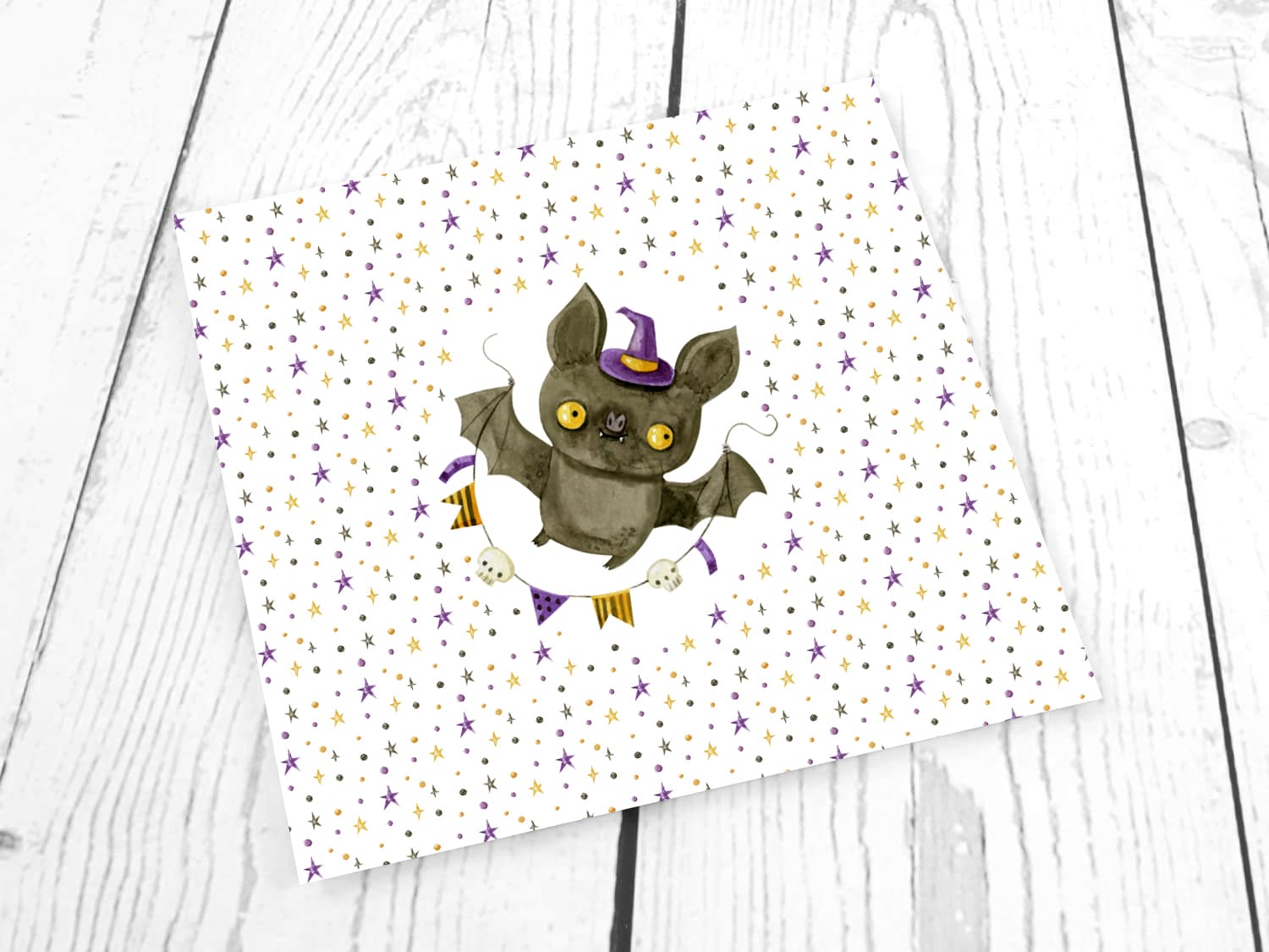 stoff-jersey-baumwolle-baumwolljersey-herbst-halloween-suesses-saures-trick-treat-kuerbis-panel-fledermaus