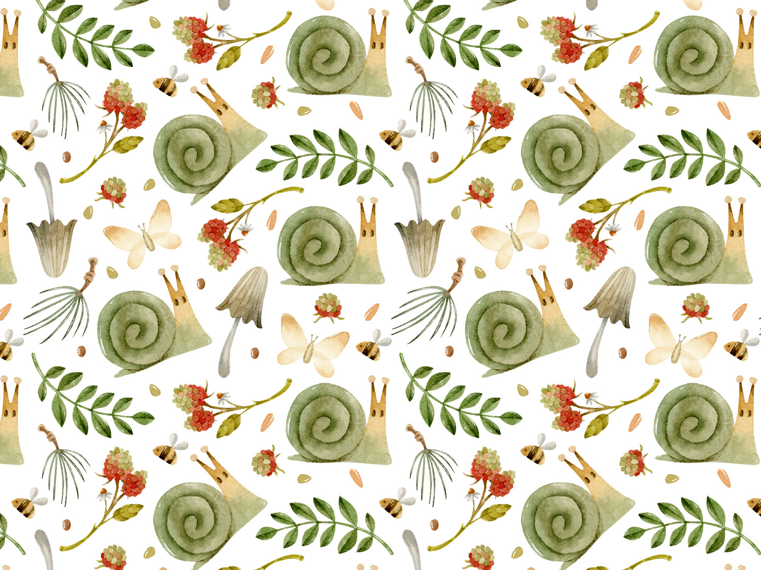 Jersey Stoff - Herbsttag - Schnecke mit herbstmotiv jersey stoff, leicht und naturverbunden
