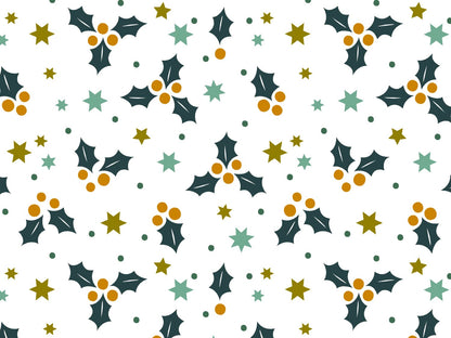 stoff-jersey-baumwolle-baumwolljersey-herbst-winter-weihnachten-mistelzweig-beeren-sterne-blaetter-stars-petrol-senf-2