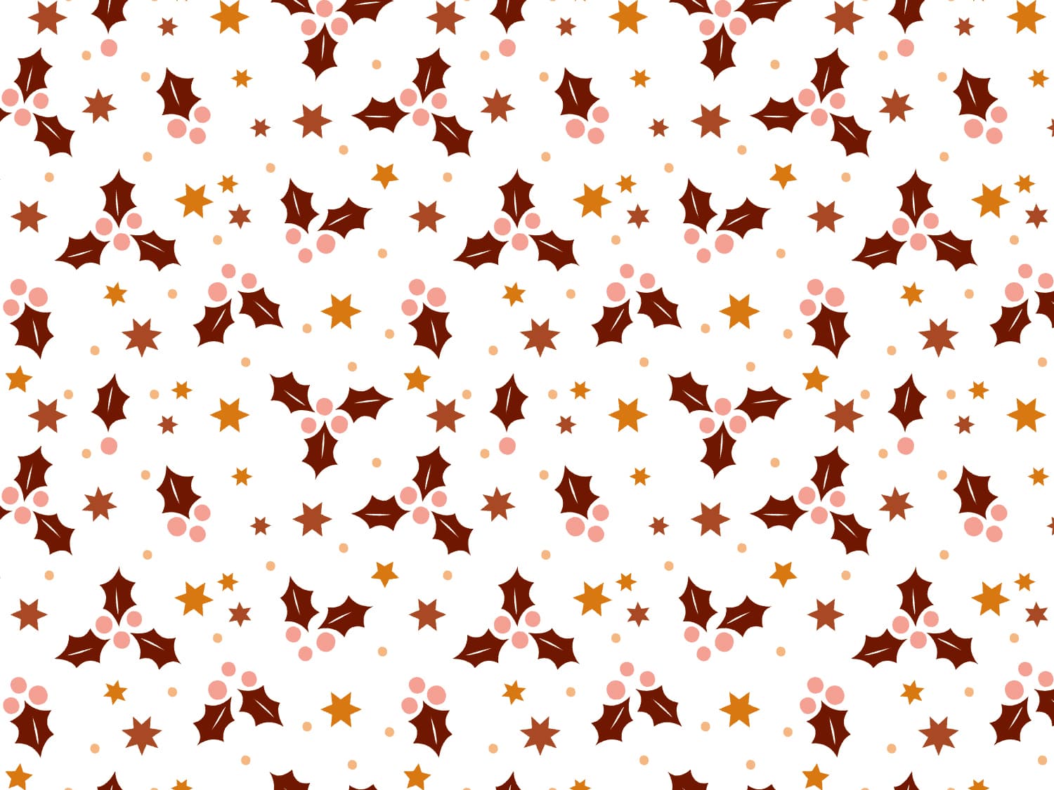 stoff-jersey-baumwolle-baumwolljersey-herbst-winter-weihnachten-mistelzweig-beeren-sterne-blaetter-stars-rosa-rost-orange-2