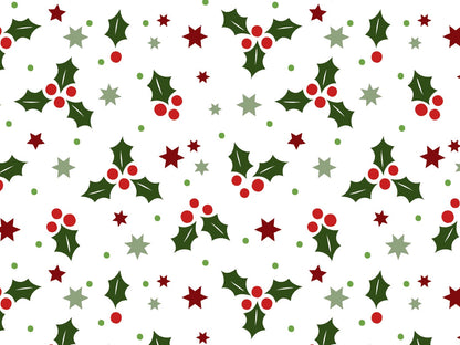 stoff-jersey-baumwolle-baumwolljersey-herbst-winter-weihnachten-mistelzweig-beeren-sterne-blaetter-stars-rot-gruen