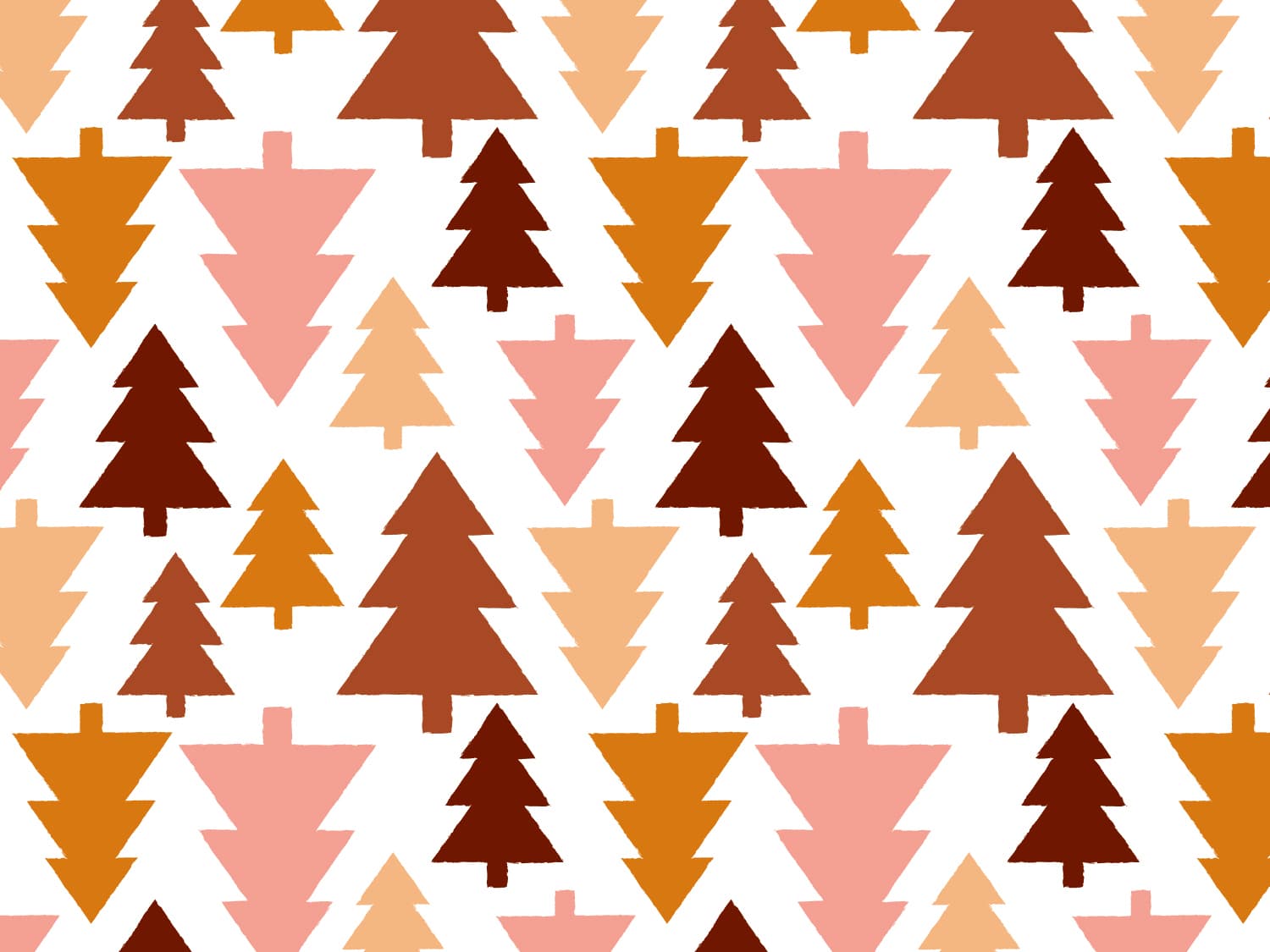 stoff-jersey-baumwolle-baumwolljersey-herbst-winter-weihnachten-tannenbaum-baum-weihnachtsbaum-rosa-rost-orange-2