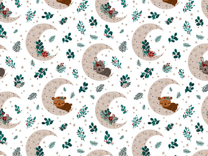 stoff-jersey-baumwolle-baumwolljersey-herbst-winter-weihnachten-weihnachtswunder-kinder-baby-tiere-wolke-tupfen-beige-kombi-mond