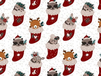 stoff-jersey-baumwolle-baumwolljersey-herbst-winter-weihnachten-weihnachtswunder-kinder-baby-tiere-wolke-tupfen-beige-kombi-weihnachtssocke-2