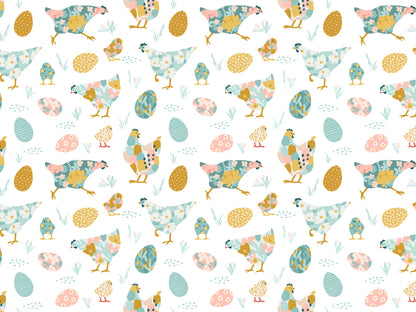 Tissu jersey - Festive Friends - Souris