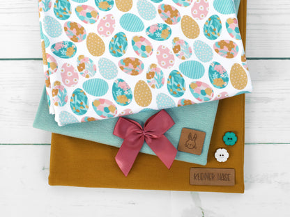 Jersey Fabric - Festive Friends - Mouse