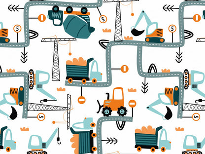 stoff-jersey-baumwolle-baumwolljersey-kathi-kunterbunt-baustelle-bagger-regenbogen-aqua-petrol-2