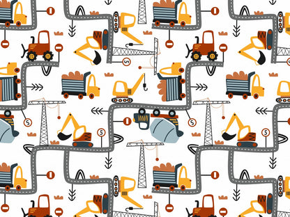 stoff-jersey-baumwolle-baumwolljersey-kathi-kunterbunt-baustelle-bagger-regenbogen-senf-terracotta-2