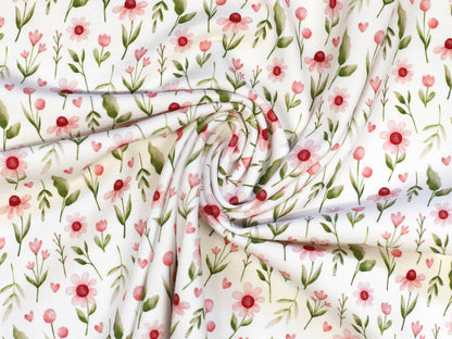 Tissu jersey - Festive Friends - Souris