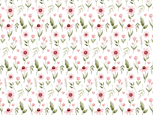 Jersey Stoff - Bloomy Bears - Kombistoff
