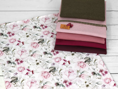 stoff-jersey-baumwolle-baumwolljersey-kathi-kunterbunt-blumen-flower-floral-vintage-oliv-gruen-4