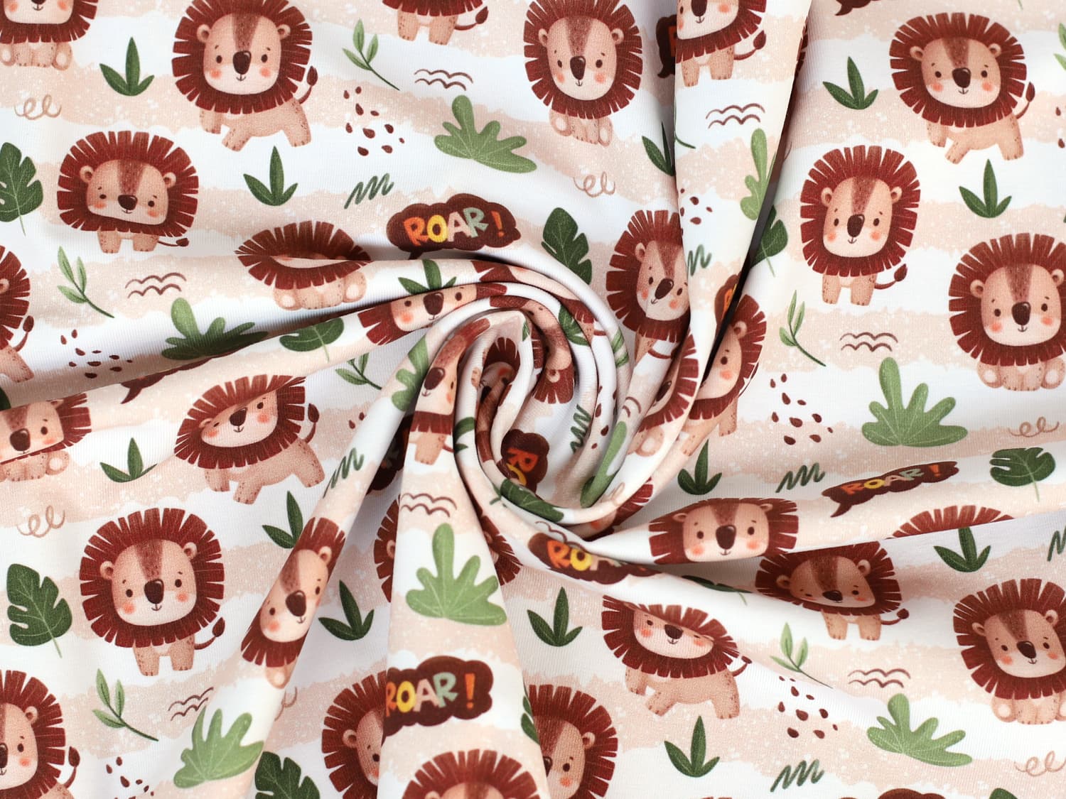 stoff-jersey-baumwolle-baumwolljersey-kathi-kunterbunt-eigenproduktion-panel-roar-kleiner-loewe