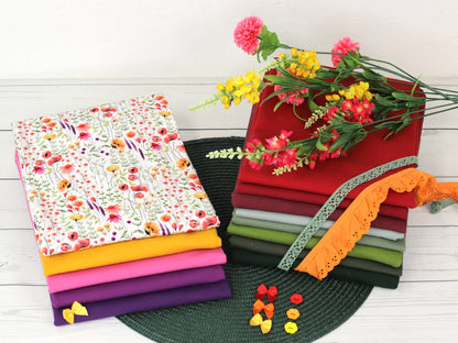 stoff-jersey-baumwolle-baumwolljersey-kathi-kunterbunt-floral-blumen-blaetter-flower-blumen-blumenwiese-wiese-meadow-kombistoffe
