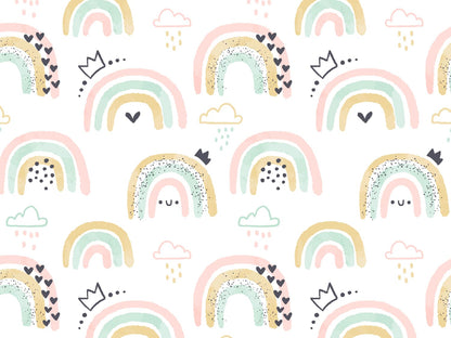 stoff-jersey-baumwolle-baumwolljersey-kathi-kunterbunt-fruehling-sommer-pastell-regenbogen-rainbow-krone-wolke