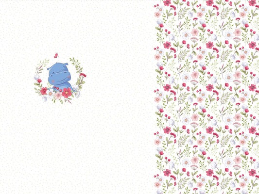 stoff-jersey-baumwolle-baumwolljersey-kathi-kunterbunt-fruehling-sommer-tier-nilpferd-blumen-flower-floral-wiese-little-spring-panel-2