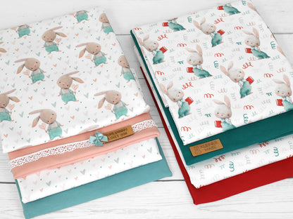 stoff-jersey-baumwolle-baumwolljersey-kathi-kunterbunt-hase-mit-lolli-herzen-ostern-bunny-serie