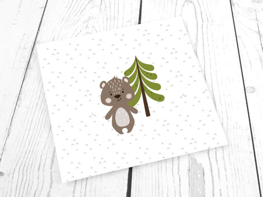 stoff-jersey-baumwolle-baumwolljersey-kathi-kunterbunt-im-wald-waldfreunde-waldtiere-baer-panel-baum-braun-khaki