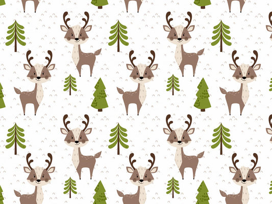 stoff-jersey-baumwolle-baumwolljersey-kathi-kunterbunt-im-wald-waldfreunde-waldtiere-hirsch-baum-braun-khaki