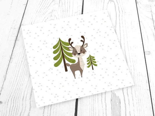 stoff-jersey-baumwolle-baumwolljersey-kathi-kunterbunt-im-wald-waldfreunde-waldtiere-hirsch-panel-baum-braun-khaki