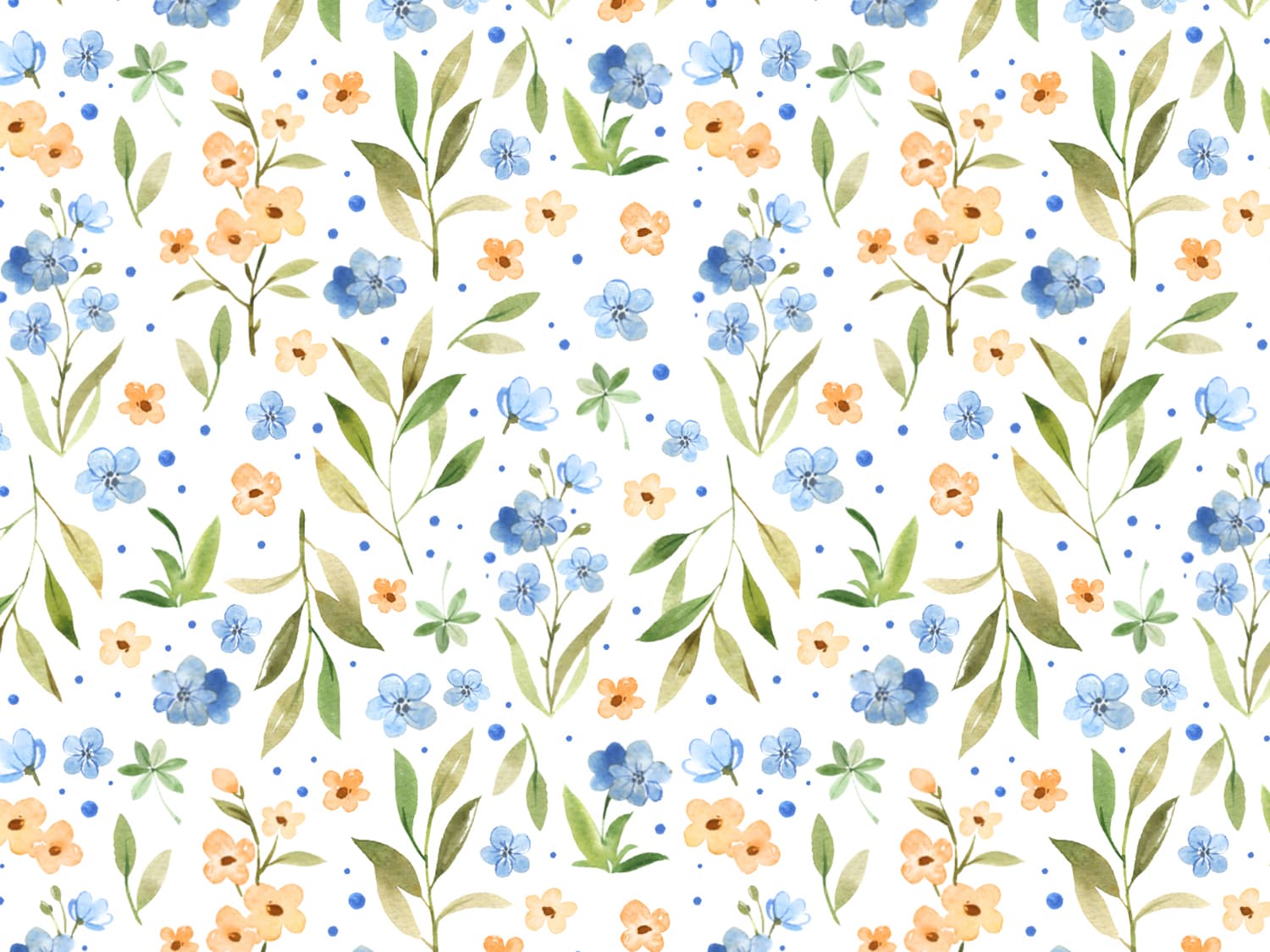 stoff-jersey-baumwolle-baumwolljersey-kathi-kunterbunt-kleiner-dachs-frechdachs-blume-tupfen-kombi-bluemchen-floral-wiese-blumenwiese-2