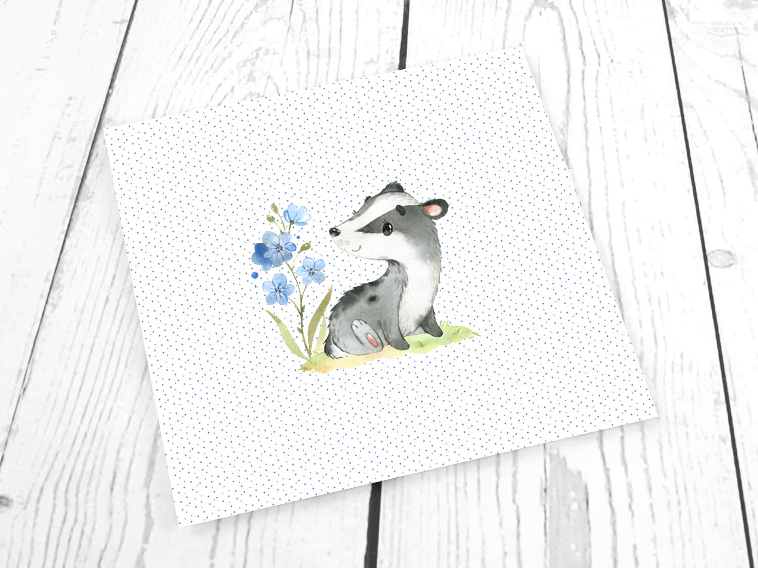 stoff-jersey-baumwolle-baumwolljersey-kathi-kunterbunt-kleiner-dachs-frechdachs-blume-tupfen-panel
