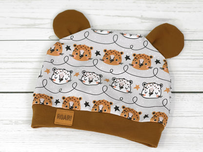 stoff-jersey-baumwolle-baumwolljersey-kathi-kunterbunt-kleiner-tiger-sterne-kringel-hellgrau-naehbeispiel