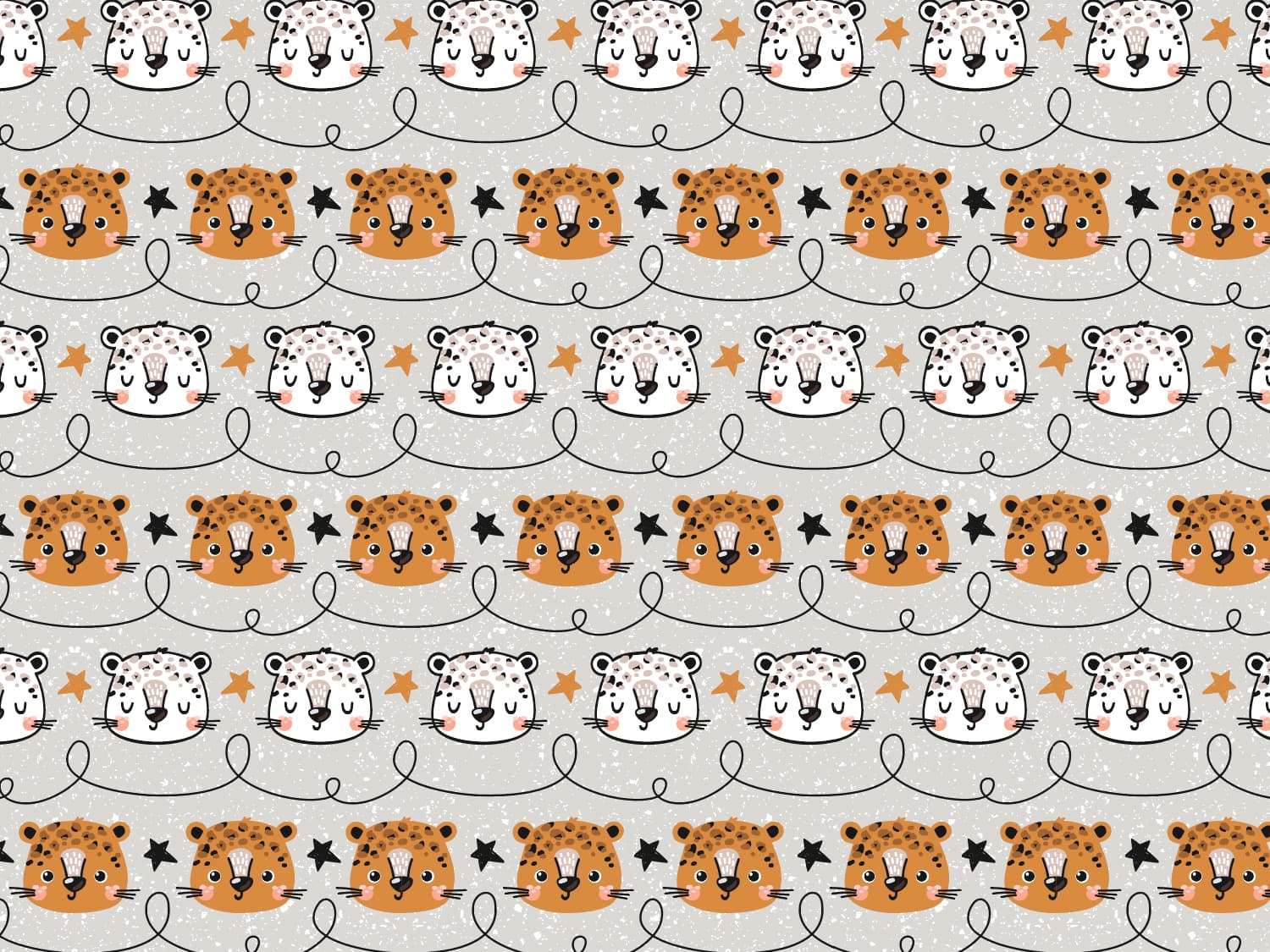 stoff-jersey-baumwolle-baumwolljersey-kathi-kunterbunt-kleiner-tiger-sterne-kringel-hellgrau