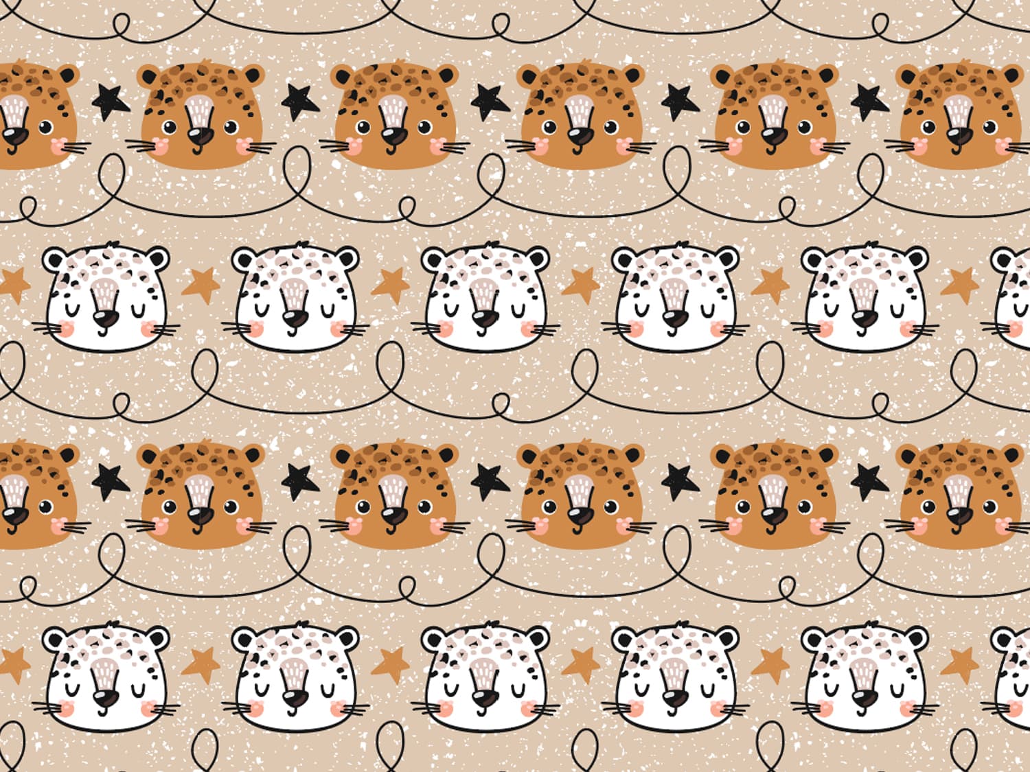 stoff-jersey-baumwolle-baumwolljersey-kathi-kunterbunt-kleiner-tiger-sterne-kringel-schlamm-beige-2
