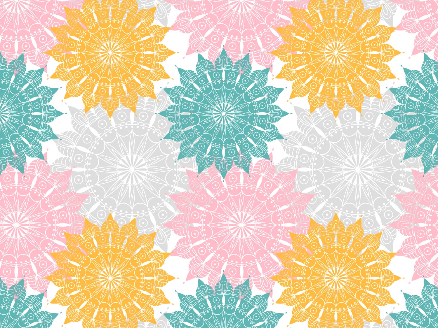 stoff-jersey-baumwolle-baumwolljersey-kathi-kunterbunt-mandala-grafisch-boho-bohemian-dunkles-mint-rosa-senf-blassgrau