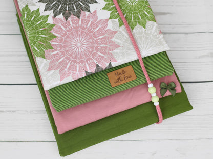 stoff-jersey-baumwolle-baumwolljersey-kathi-kunterbunt-mandala-grafisch-boho-bohemian-khaki-oliv-altrosa-kombi