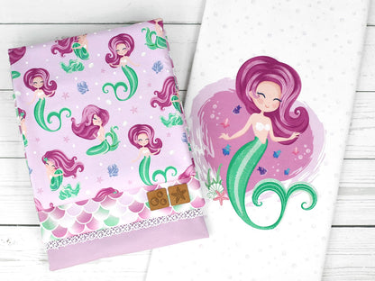 stoff-jersey-baumwolle-baumwolljersey-kathi-kunterbunt-meerjungfrau-mermaid-lila-gruen-neu-kombi-2