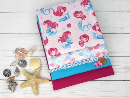 stoff-jersey-baumwolle-baumwolljersey-kathi-kunterbunt-meerjungfrau-mermaid-rosa-blau-neu-kombi