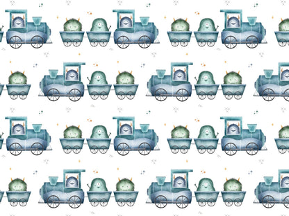 stoff-jersey-baumwolle-baumwolljersey-kathi-kunterbunt-monster-eisenbahn-blau-aqua