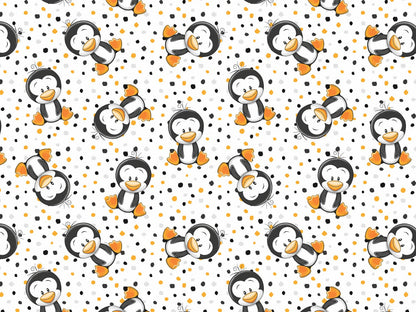 stoff-jersey-baumwolle-baumwolljersey-kathi-kunterbunt-pinguin-und-tupfen-schwarz-orange-2
