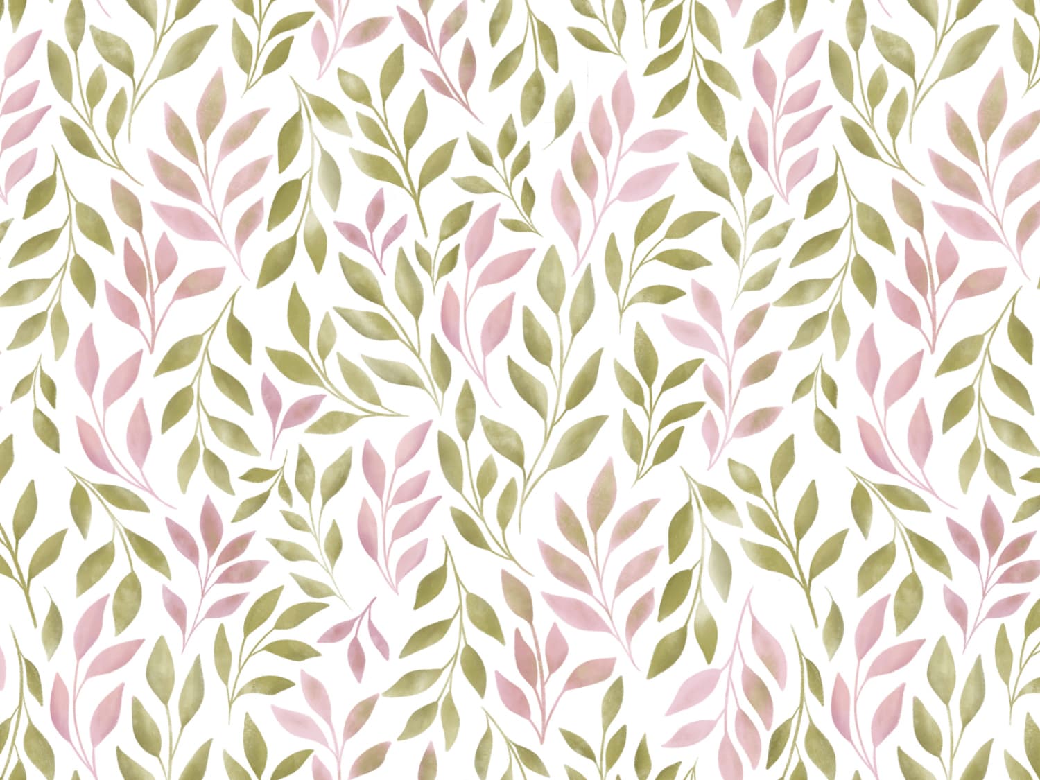 stoff-jersey-baumwolle-baumwolljersey-kathi-kunterbunt-watercolor-leaves-aquarell-blaetter-hellrosa-khaki-2