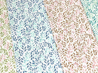 stoff-jersey-baumwolle-baumwolljersey-kathi-kunterbunt-watercolor-leaves-aquarell-blaetter-serie-3