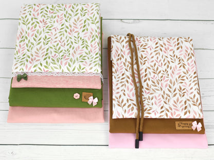 stoff-jersey-baumwolle-baumwolljersey-kathi-kunterbunt-watercolor-leaves-aquarell-blaetter-serie