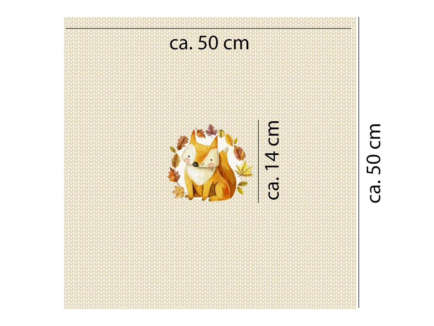 stoff-jersey-baumwolle-baumwolljersey-kathi-kunterbunt-weihnachten-winter-strickmuster-strick-optik-knitting-forest-friends-kombistoff-fuchs-panel-masse