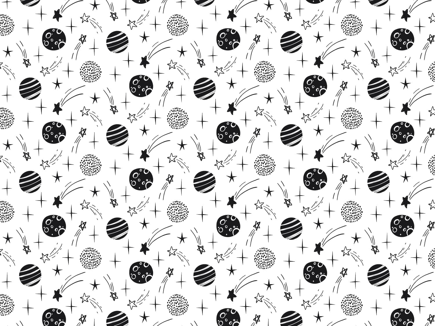 stoff-jersey-baumwolle-baumwolljersey-kathi-kunterbunt-weltall-dinos-dinosaurier-space-stars-roar-planeten-kombi-schwarz-weiss