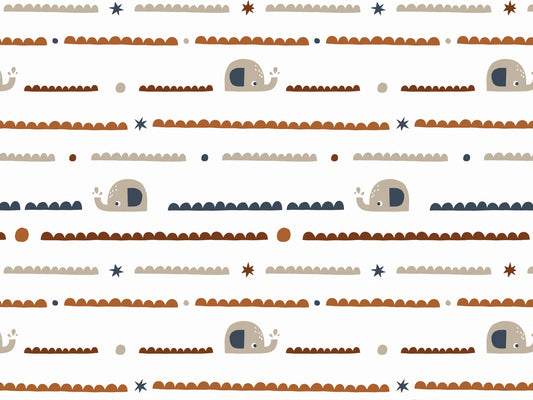 stoff-jersey-baumwolle-baumwolljersey-kinder-baby-linien-streifen-tupfen-sterne-elefanten-erdfarben-braun-toene-ocker-rost-blau-beige