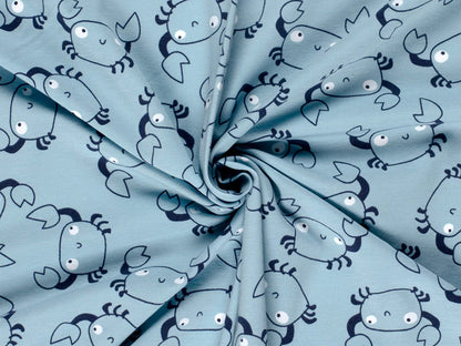 Tissu jersey - blocs de construction - boue, léger