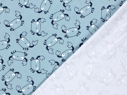 Tissu jersey - blocs de construction - boue, léger