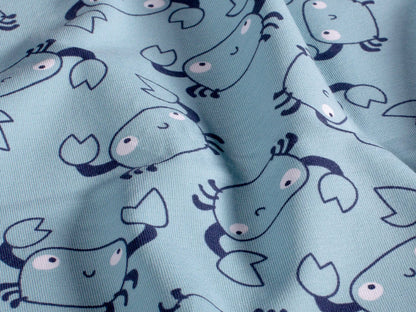 Tissu jersey - blocs de construction - boue, léger