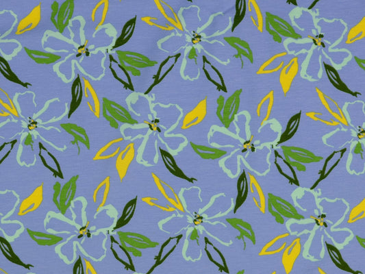 stoff-jersey-baumwolle-baumwolljersey-meterware-abstrakt-pinsel-striche-flecken-kleckse-blumen-floral-flower-blau-2