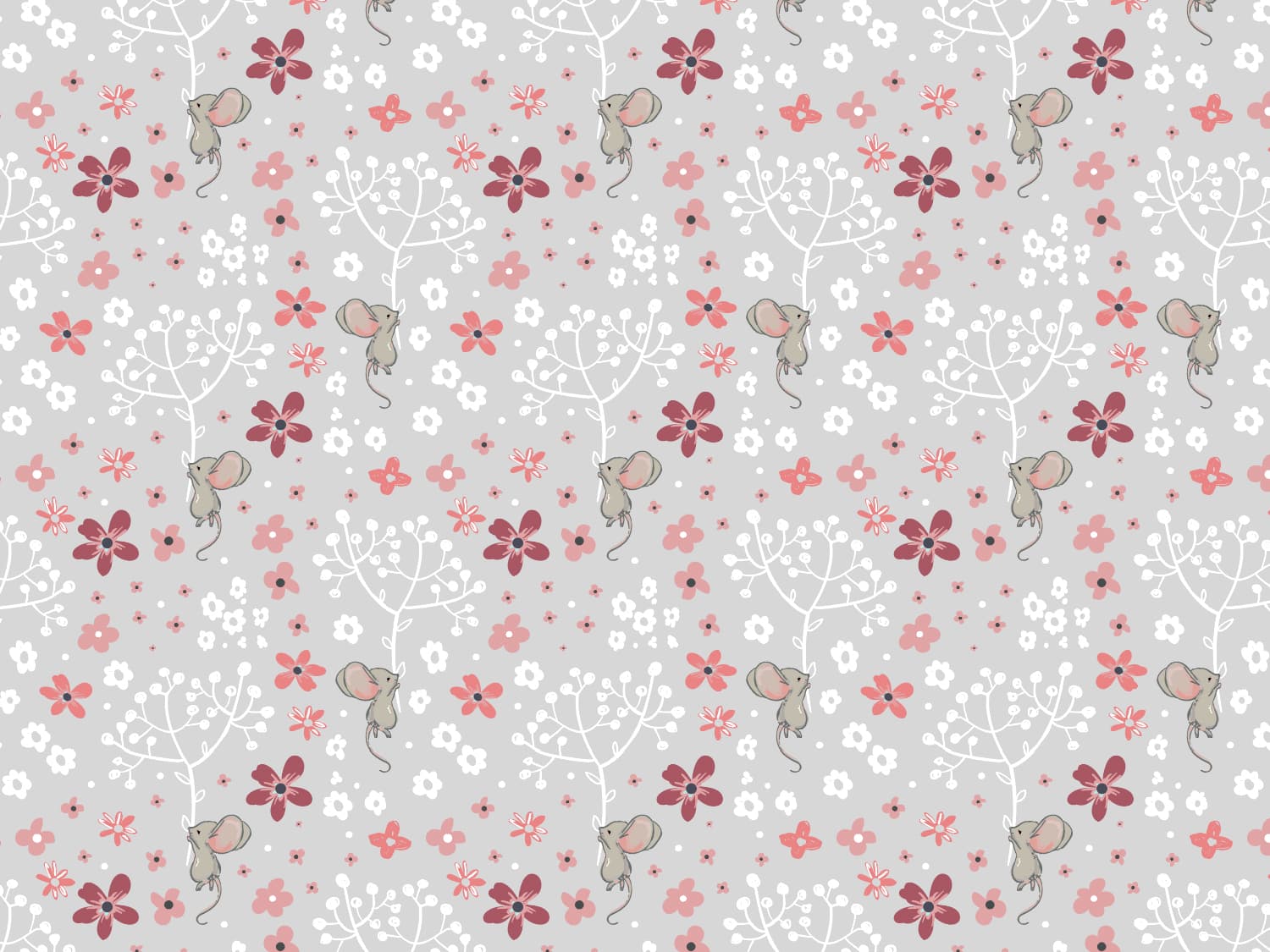 stoff-jersey-baumwolle-baumwolljersey-meterware-elastisch-kathi-kunterbunt-maus-pusteblume-blumen-fruehling-sommer-tier-grau-2