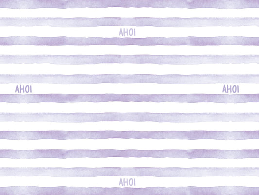 stoff-jersey-baumwolle-baumwolljersey-meterware-kathi-kunterbunt-watercolor-aquarell-anker-anchor-maritim-nautical-kombi-streifen-ringel-AHOI-schrift-lila