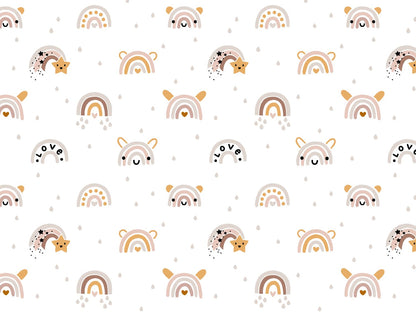 stoff-jersey-baumwolle-baumwolljersey-mini-regebogen-gesicht-rainbow-love-beige-senf-altrosa-2