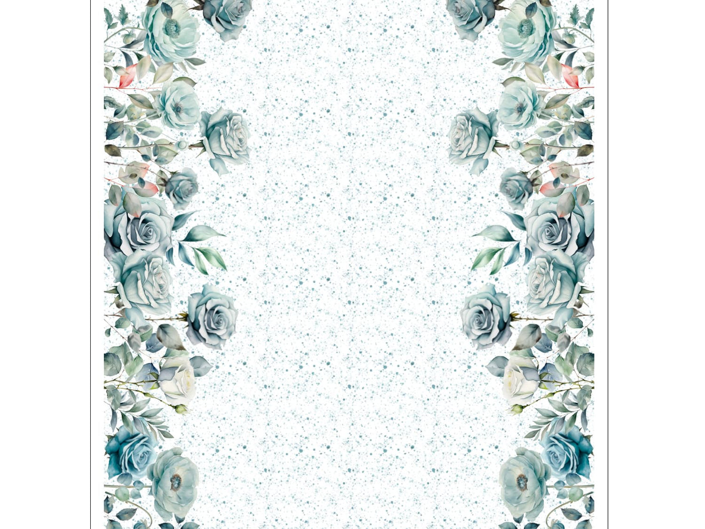 stoff-jersey-baumwolle-baumwolljersey-panel-borduere-blumen-gross-xxl-sprenkel-altmint-2