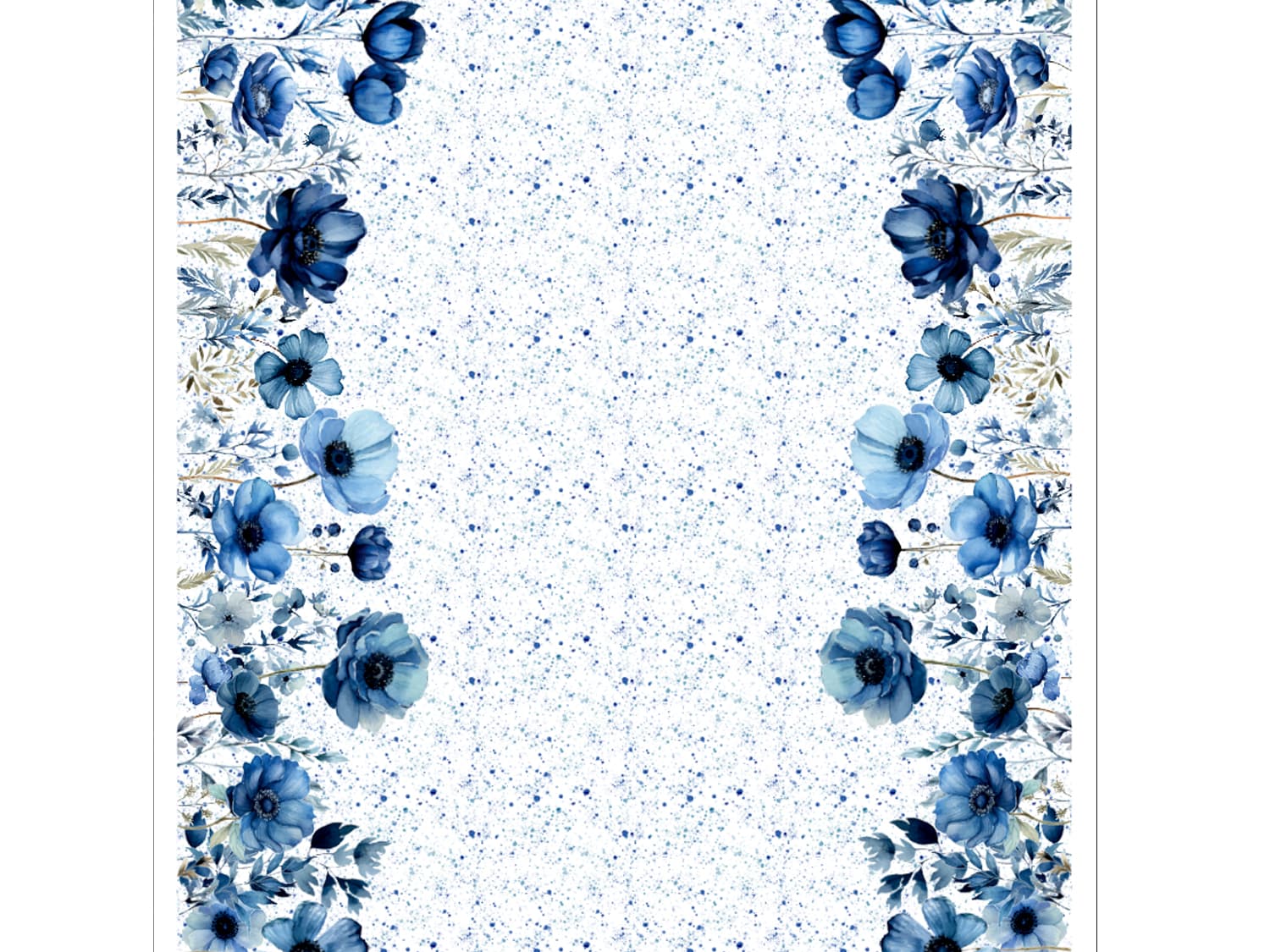 stoff-jersey-baumwolle-baumwolljersey-panel-borduere-blumen-gross-xxl-sprenkel-blau-2